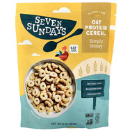 <img alt="Seven Sundays, Oat Protein Cereal, Simply Honey, 8 oz (227 g)" title="Seven Sundays, Oat Protein Cereal, Simply Honey, 8 oz (227 g),856088003910"
