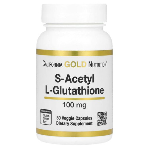 <img alt="California Gold Nutrition, S-Acetyl L-Glutathione, 100 mg, 30 Veggie Capsules" title="California Gold Nutrition, S-Acetyl L-Glutathione, 100 mg, 30 Veggie Capsules,898220018994"