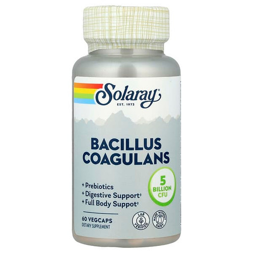 <img alt="Solaray, Bacillus Coagulans, 60 VegCaps" title="Solaray, Bacillus Coagulans, 60 VegCaps,076280731767"