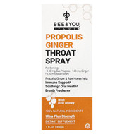 <img alt="Bee & You, Propolis Ginger Throat Spray, 1 fl oz (30 ml)" title="Bee & You, Propolis Ginger Throat Spray, 1 fl oz (30 ml),190853003072"