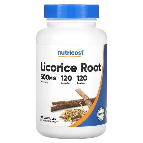 <img alt="Nutricost, Licorice Root, 500 mg, 120 Capsules" title="Nutricost, Licorice Root, 500 mg, 120 Capsules,810014671451"