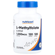 <img alt="Nutricost, L-Methylfolate, 1,000 mcg, 120 Capsules" title="Nutricost, L-Methylfolate, 1,000 mcg, 120 Capsules,810014670232"