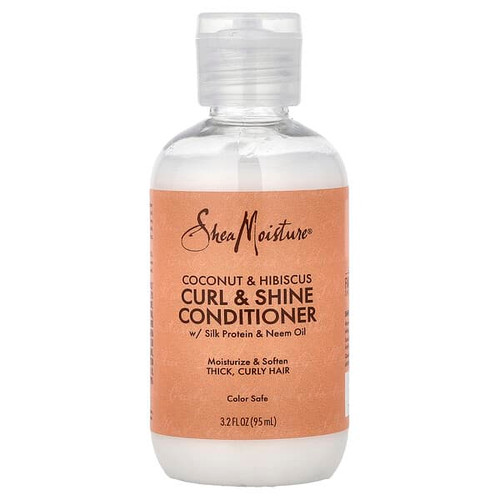 <img alt="3 PACK of SheaMoisture, Curl & Shine Conditioner, Coconut & Hibiscus, Thick, Curly Hair, 3.2 fl oz (95 ml)" title="3 PACK of SheaMoisture, Curl & Shine Conditioner, Coconut & Hibiscus, Thick, Curly Hair, 3.2 fl oz (95 ml),764302290728"