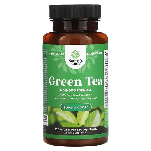 <img alt="Natures Craft, Green Tea, 500 mg, 60 Capsules" title="Natures Craft, Green Tea, 500 mg, 60 Capsules,806810458457"