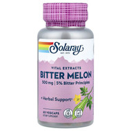 <img alt="Solaray, Vital Extracts, Bitter Melon , 500 mg, 60 VegCaps" title="Solaray, Vital Extracts, Bitter Melon , 500 mg, 60 VegCaps,076280625622"