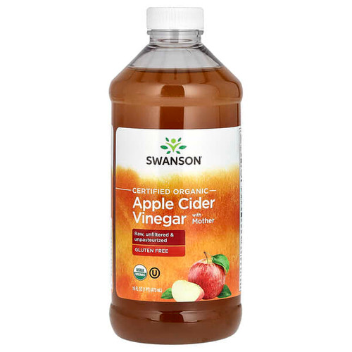 <img alt="Swanson Vitamins, Certified Organic Apple Cider Vinegar with Mother, 16 fl oz (473 ml)" title="Swanson Vitamins, Certified Organic Apple Cider Vinegar with Mother, 16 fl oz (473 ml),087614241951"
