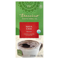 <img alt="Teeccino, Organic Roasted Herbal Tea, Maya Chai, Caffeine Free, 25 Tea Bags, 5.3 oz (150 g)" title="Teeccino, Organic Roasted Herbal Tea, Maya Chai, Caffeine Free, 25 Tea Bags, 5.3 oz (150 g),795239401215"