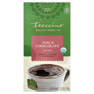 <img alt="Teeccino, Organic Roasted Herbal Tea, Maca Chocolate, Caffeine Free, 25 Tea Bags, 5.3 oz (150 g)" title="Teeccino, Organic Roasted Herbal Tea, Maca Chocolate, Caffeine Free, 25 Tea Bags, 5.3 oz (150 g),795239401321"