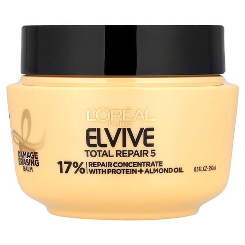 <img alt="LOreal, Elvive, Total Repair 5, Damage-Erasing Balm, 8.5 fl oz (250 ml)" title="LOreal, Elvive, Total Repair 5, Damage-Erasing Balm, 8.5 fl oz (250 ml),071249240106"