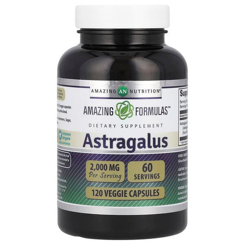 <img alt="Amazing Nutrition, Astragalus, 120 Veggie Capsules (1,000 mg per Capsule)" title="Amazing Nutrition, Astragalus, 120 Veggie Capsules (1,000 mg per Capsule),810180022828"