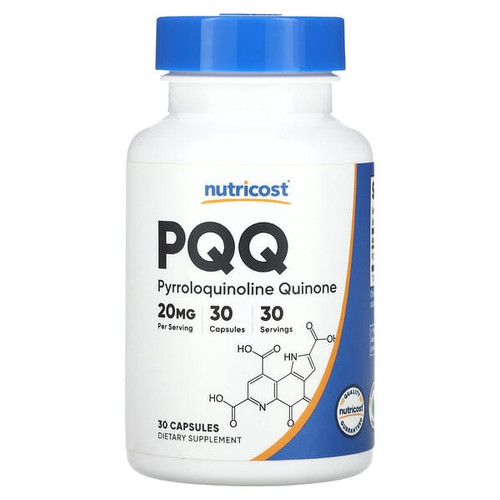 <img alt="Nutricost, PQQ, 20 mg, 30 Capsules" title="Nutricost, PQQ, 20 mg, 30 Capsules,810139570257"