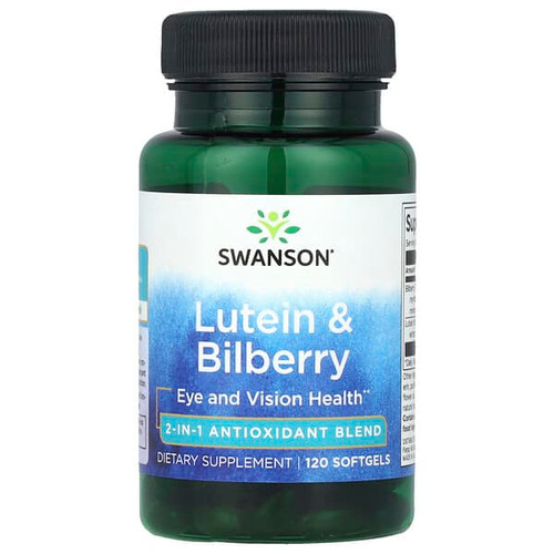<img alt="Swanson Vitamins, Lutein & Bilberry, 120 Softgels" title="Swanson Vitamins, Lutein & Bilberry, 120 Softgels,087614029900"