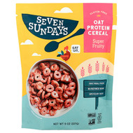 <img alt="Seven Sundays, Oat Protein Cereal, Super Fruity, 8 oz (227 g)" title="Seven Sundays, Oat Protein Cereal, Super Fruity, 8 oz (227 g),856088003927"