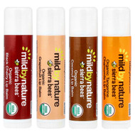 <img alt="3 PACK of Mild By Nature, Sierra Bees, Organic Lip Balms, Variety Pack, 4 Pack, 0.15 oz (4.25 g) Each" title="3 PACK of Mild By Nature, Sierra Bees, Organic Lip Balms, Variety Pack, 4 Pack, 0.15 oz (4.25 g) Each,898220025671"