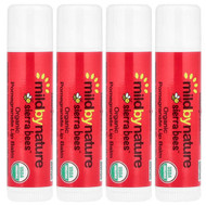 <img alt="3 PACK of Mild By Nature, Sierra Bees, Organic Lip Balms, Pomegranate, 4 Pack, 0.15 oz (4.25g) Each" title="3 PACK of Mild By Nature, Sierra Bees, Organic Lip Balms, Pomegranate, 4 Pack, 0.15 oz (4.25g) Each,898220025626"