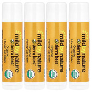 <img alt="3 PACK of Mild By Nature, Sierra Bees, Organic Lip Balms, Honey, 4 Pack, 0.15 oz (4.25 g) Each" title="3 PACK of Mild By Nature, Sierra Bees, Organic Lip Balms, Honey, 4 Pack, 0.15 oz (4.25 g) Each,898220025701"