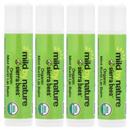 <img alt="3 PACK of Mild By Nature, Sierra Bees, Organic Lip Balms, Mint Burst, 4 Pack, 0.15 oz (4.25 g) Each" title="3 PACK of Mild By Nature, Sierra Bees, Organic Lip Balms, Mint Burst, 4 Pack, 0.15 oz (4.25 g) Each,898220025718"