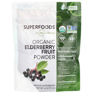 <img alt="MRM Nutrition, Organic Elderberry Fruit Powder, 4 oz (113 g)" title="MRM Nutrition, Organic Elderberry Fruit Powder, 4 oz (113 g),609492800398"