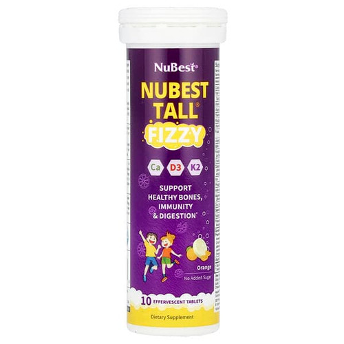 <img alt="NuBest, Tall Fizzy, Orange, 10 Effervescent Tablets" title="NuBest, Tall Fizzy, Orange, 10 Effervescent Tablets,850011016756"