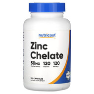 <img alt="Nutricost, Zinc Chelate, 50 mg, 120 Capsules" title="Nutricost, Zinc Chelate, 50 mg, 120 Capsules,810014671598"