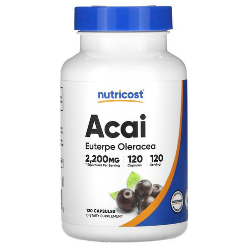 <img alt="Nutricost, Acai, 2,200 mg, 120 Capsules" title="Nutricost, Acai, 2,200 mg, 120 Capsules,810014670850"