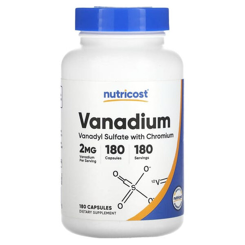<img alt="Nutricost, Vanadium , 2 mg , 180 Capsules" title="Nutricost, Vanadium , 2 mg , 180 Capsules,810014670218"