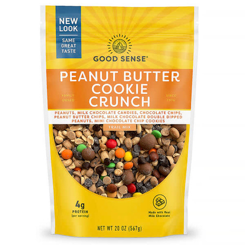 <img alt="Good Sense, Trail Mix, Peanut Butter Cookie Crunch, 20 oz (567 g)" title="Good Sense, Trail Mix, Peanut Butter Cookie Crunch, 20 oz (567 g),030243864398"
