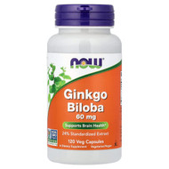<img alt="Now Foods, Ginkgo Biloba, 60 mg, 120 Veg Capsules" title="Now Foods, Ginkgo Biloba, 60 mg, 120 Veg Capsules,733739046871"