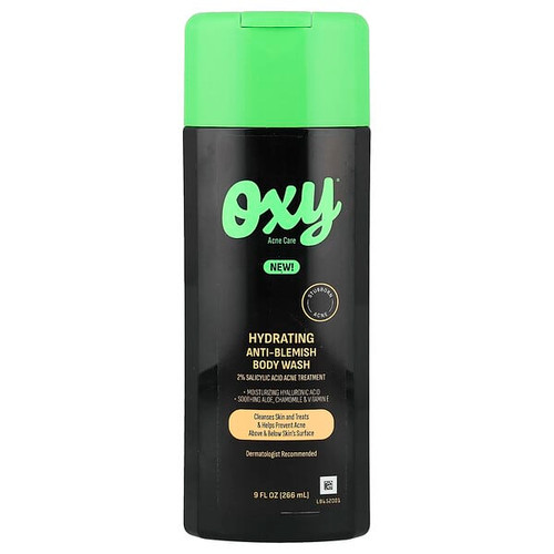 <img alt="Oxy Skin Care, Hydrating Anti-Blemish Body Wash, 9 fl oz (266 ml)" title="Oxy Skin Care, Hydrating Anti-Blemish Body Wash, 9 fl oz (266 ml),310742024692"