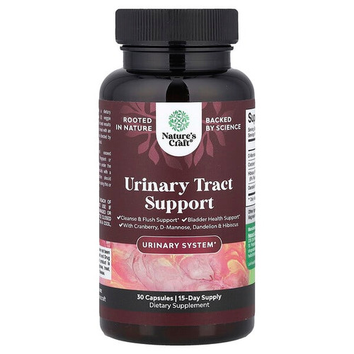 <img alt="Natures Craft, Urinary Tract Support , 30 Capsules" title="Natures Craft, Urinary Tract Support , 30 Capsules,850054294135"