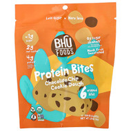 <img alt="BHU Foods, Protein Bites, Chocolate Chip Cookie Dough, 6 Bites, 0.88 oz (25 g) Each" title="BHU Foods, Protein Bites, Chocolate Chip Cookie Dough, 6 Bites, 0.88 oz (25 g) Each,858087006497"