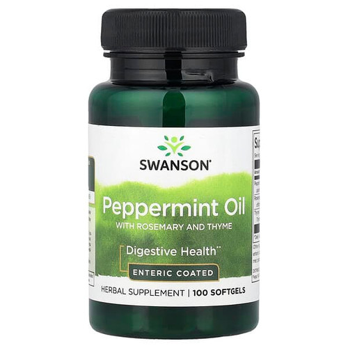 <img alt="Swanson Vitamins, Peppermint Oil with Rosemary and Thyme, 100 Softgels" title="Swanson Vitamins, Peppermint Oil with Rosemary and Thyme, 100 Softgels,087614019857"