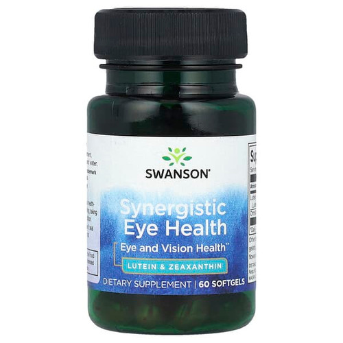 <img alt="Swanson Vitamins, Synergistic Eye Health, 60 Softgels" title="Swanson Vitamins, Synergistic Eye Health, 60 Softgels,087614029863"