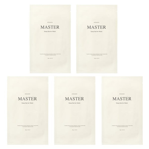 <img alt="Mixsoon, Master, Deep Barrier Beauty Mask, 5 Sheet Masks, 1.05 oz (30 g)" title="Mixsoon, Master, Deep Barrier Beauty Mask, 5 Sheet Masks, 1.05 oz (30 g),8809732911217"