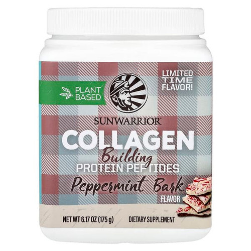 <img alt="Sunwarrior, Plant Based Collagen, Peppermint Bark, 6.17 oz (175 g)" title="Sunwarrior, Plant Based Collagen, Peppermint Bark, 6.17 oz (175 g),814784029849"