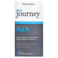 <img alt="NaturesPlus, His Journey, Once Daily Multi, 30 Tablets" title="NaturesPlus, His Journey, Once Daily Multi, 30 Tablets,097467303416"