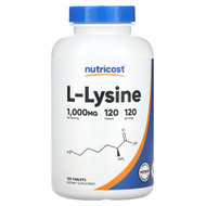 <img alt="Nutricost, L-Lysine, 1,000 mg, 120 Tablets" title="Nutricost, L-Lysine, 1,000 mg, 120 Tablets,810014672564"