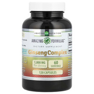 <img alt="Amazing Nutrition, Ginseng Complex, 120 Capsules (500 mg per Capsule)" title="Amazing Nutrition, Ginseng Complex, 120 Capsules (500 mg per Capsule),810180024464"