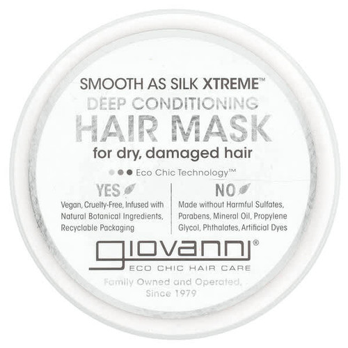 <img alt="Giovanni, Smooth As Silk Xtreme, Deep Conditioning Hair Mask, 10 fl oz (295 ml)" title="Giovanni, Smooth As Silk Xtreme, Deep Conditioning Hair Mask, 10 fl oz (295 ml),716237189554"