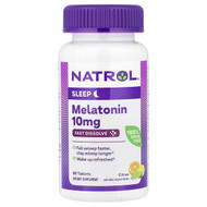 <img alt="Natrol, Melatonin, Fast Dissolve, Citrus, 10 mg, 60 Tablets" title="Natrol, Melatonin, Fast Dissolve, Citrus, 10 mg, 60 Tablets,047469076689"
