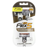 <img alt="BIC, Flex 5, Mens Disposable Razors, 2 Razors" title="BIC, Flex 5, Mens Disposable Razors, 2 Razors,070330732315"