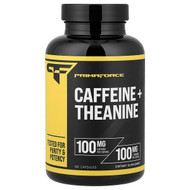 <img alt="Primaforce, Caffeine + Theanine, 180 Capsules" title="Primaforce, Caffeine + Theanine, 180 Capsules,811445020009"