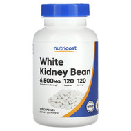 <img alt="Nutricost, White Kidney Bean, 6,500 mg, 120 Capsules" title="Nutricost, White Kidney Bean, 6,500 mg, 120 Capsules,810014670577"