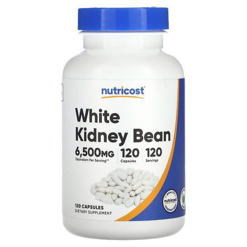 <img alt="Nutricost, White Kidney Bean, 6,500 mg, 120 Capsules" title="Nutricost, White Kidney Bean, 6,500 mg, 120 Capsules,810014670577"
