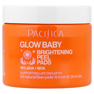 <img alt="Pacifica, Glow Baby, Brightening Peel Pads, 60 Pads" title="Pacifica, Glow Baby, Brightening Peel Pads, 60 Pads,687735305015"