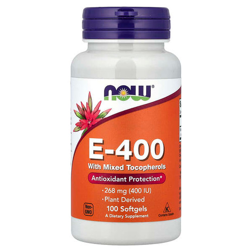 <img alt="Now Foods, E-400 with Mixed Tocopherols, 268 mg (400 IU), 100 Softgels" title="Now Foods, E-400 with Mixed Tocopherols, 268 mg (400 IU), 100 Softgels,733739008923"