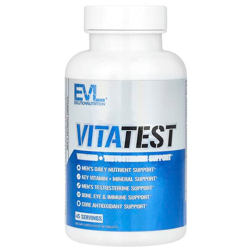 <img alt="EVLution Nutrition, VitaTest, Mens Nutrient Complex, 90 Tablets" title="EVLution Nutrition, VitaTest, Mens Nutrient Complex, 90 Tablets,810167100075"