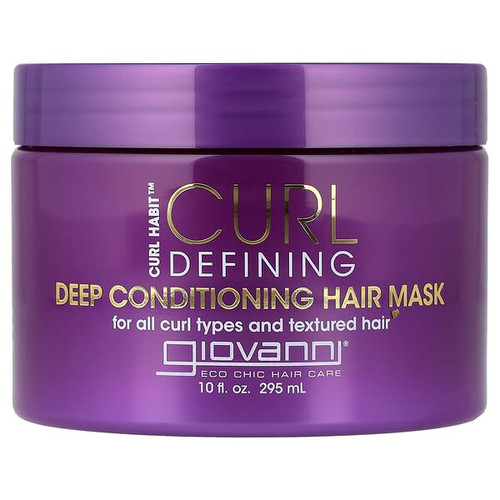 <img alt="Giovanni, Curl Habit, Curl Defining Deep Conditioning Hair Mask, For All Curl Types and Textured Hair, 10 fl oz (295 ml)" title="Giovanni, Curl Habit, Curl Defining Deep Conditioning Hair Mask, For All Curl Types and Textured Hair, 10 fl oz (295 ml),716237188762"
