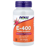 <img alt="Now Foods, E-400, 268 mg (400 IU), 100 Softgels" title="Now Foods, E-400, 268 mg (400 IU), 100 Softgels,733739008374"