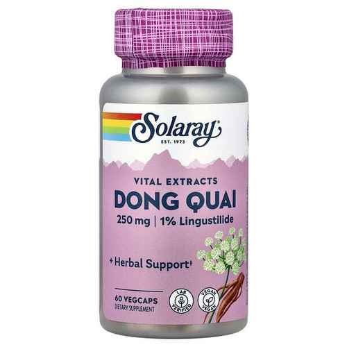 <img alt="Solaray, Vital Extracts, Dong Quai, 250 mg, 60 VegCaps" title="Solaray, Vital Extracts, Dong Quai, 250 mg, 60 VegCaps,076280033755"